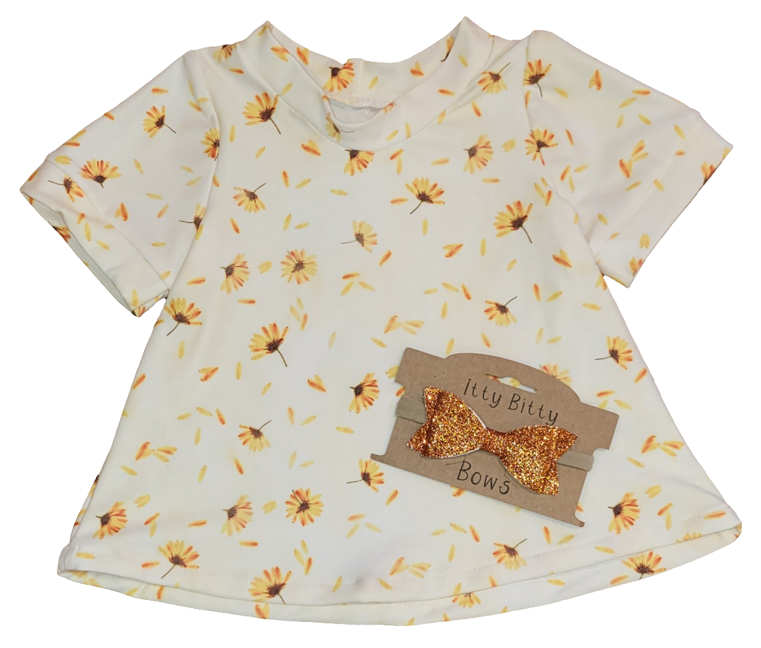 Scattered Daisy T-Shirt Dress