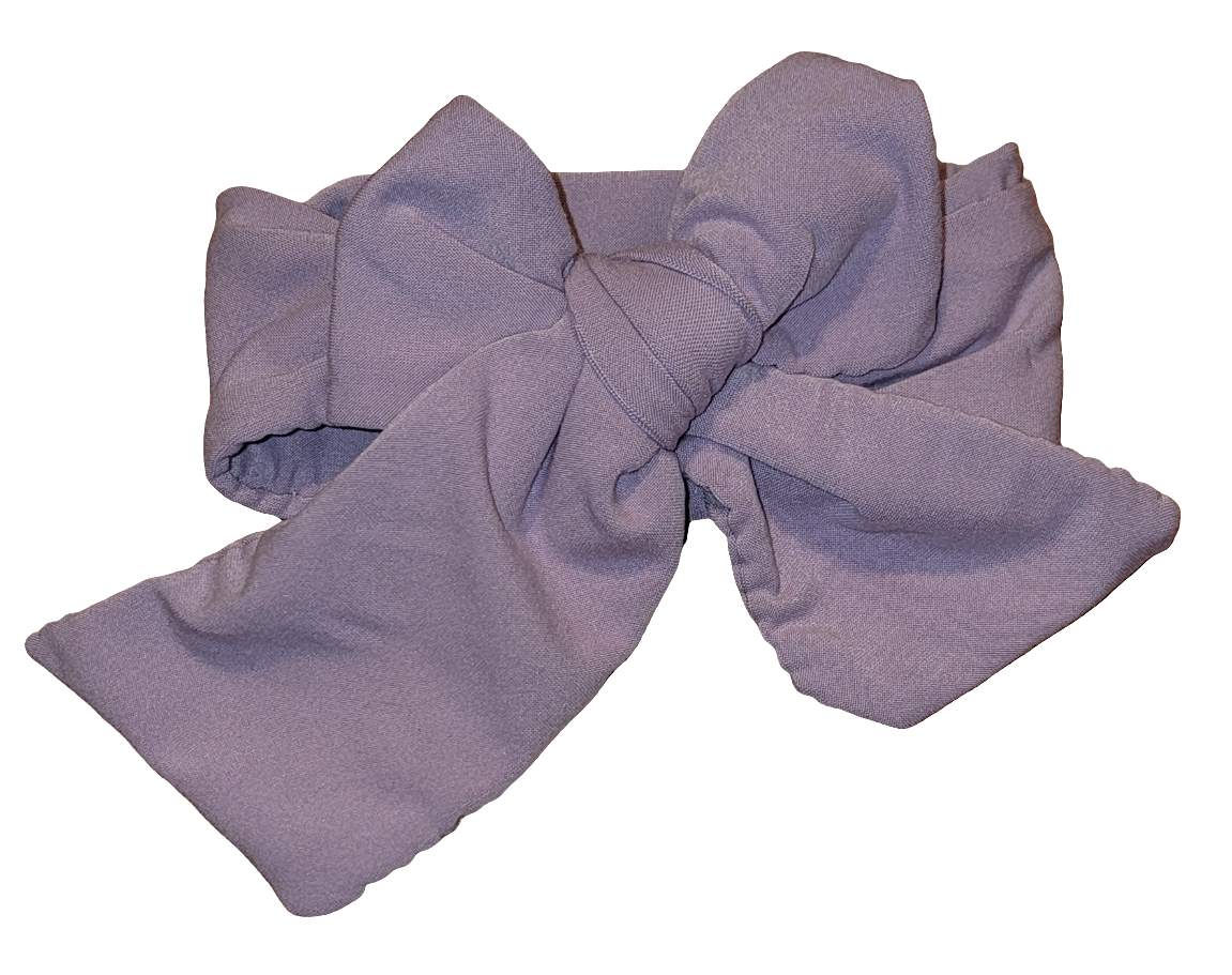 Lavender Headband Bow