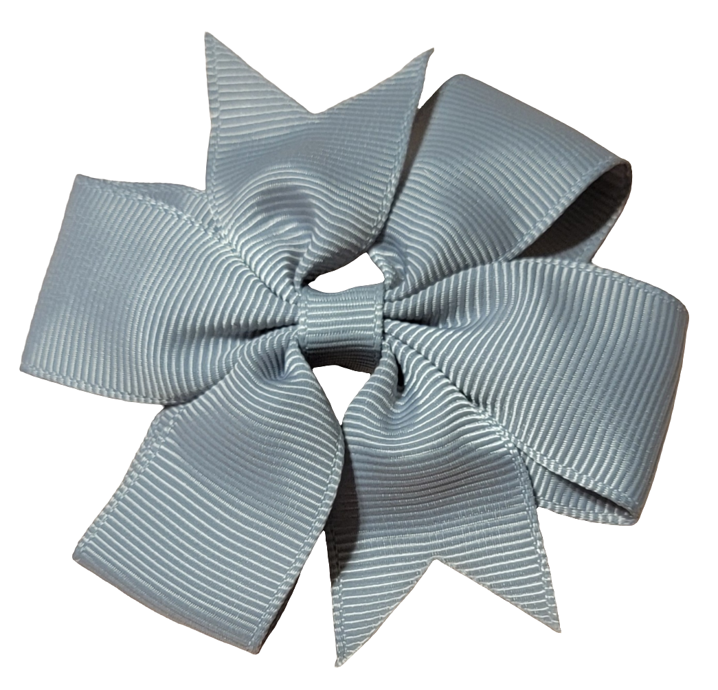 3 Inch Pinwheel Clip Bow