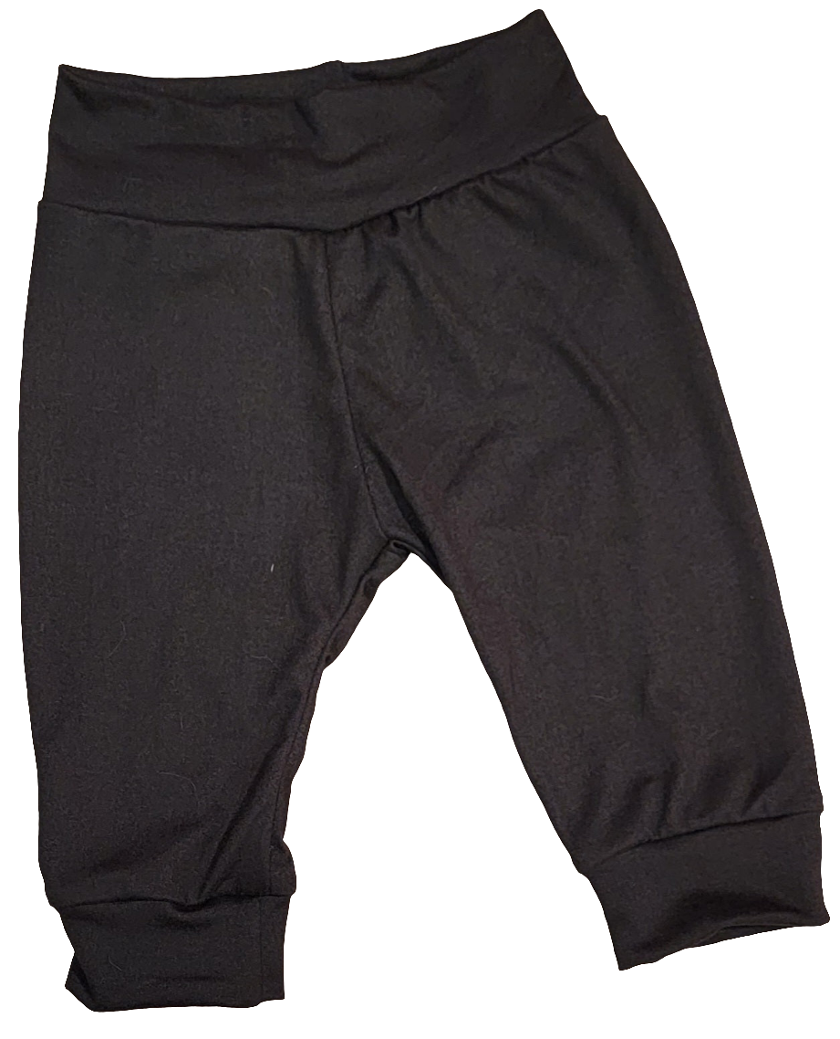 Solid Black Joggers