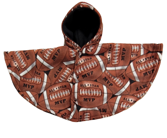 Football Carseat Poncho