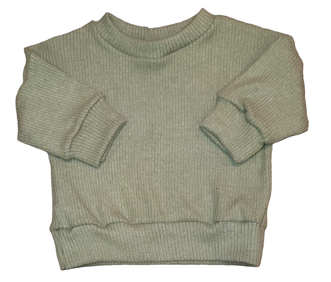 Crocodile Ribbed Sweater