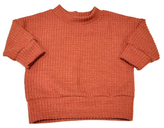 Rust Knit Sweater