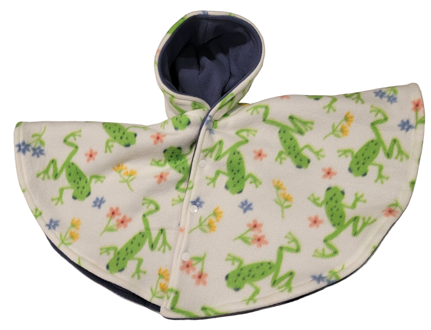 Floral Frog Car Seat Poncho