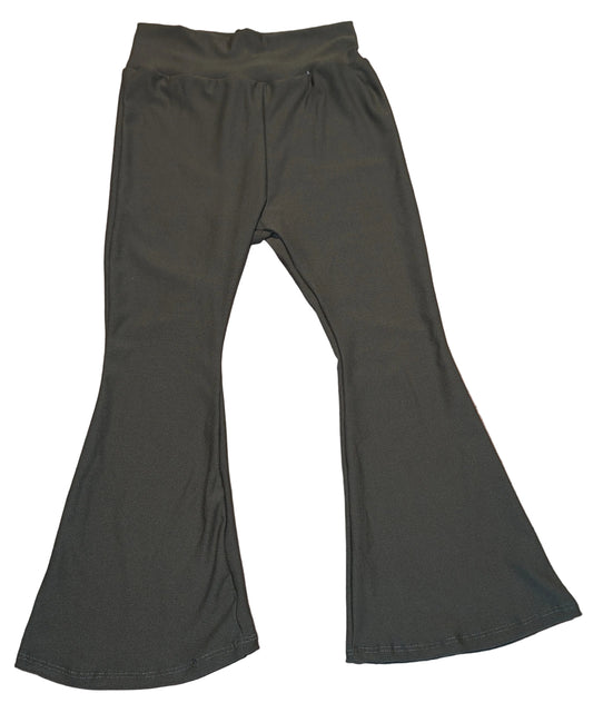 Olive Flare Pants