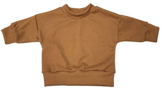 Tawny Waffle Knit Sweater