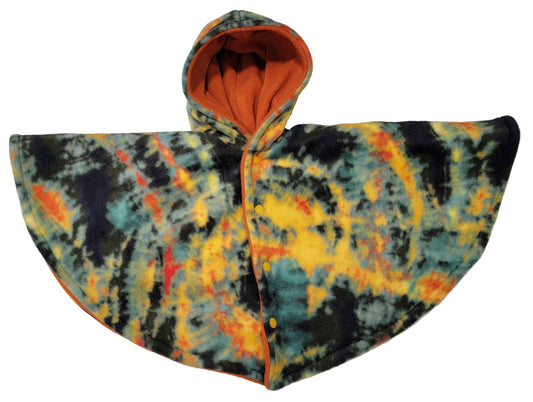 Tie Dye Car Seat Poncho