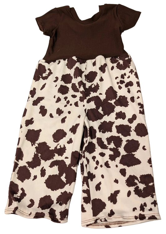 Brown Cow Jumpsuit