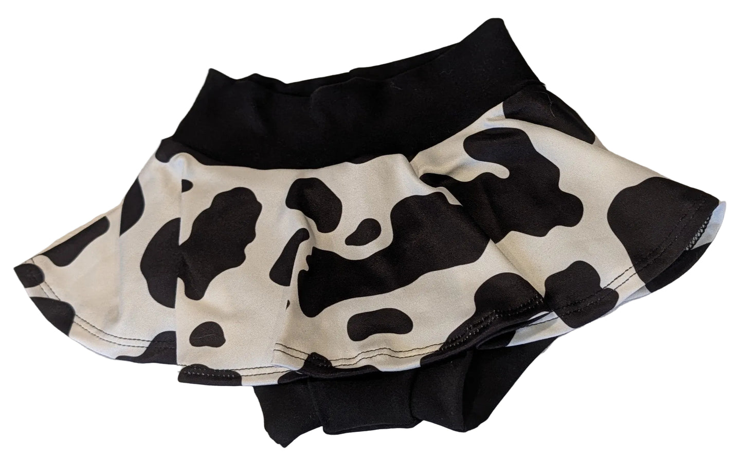 Cow Print Skirted Bummies