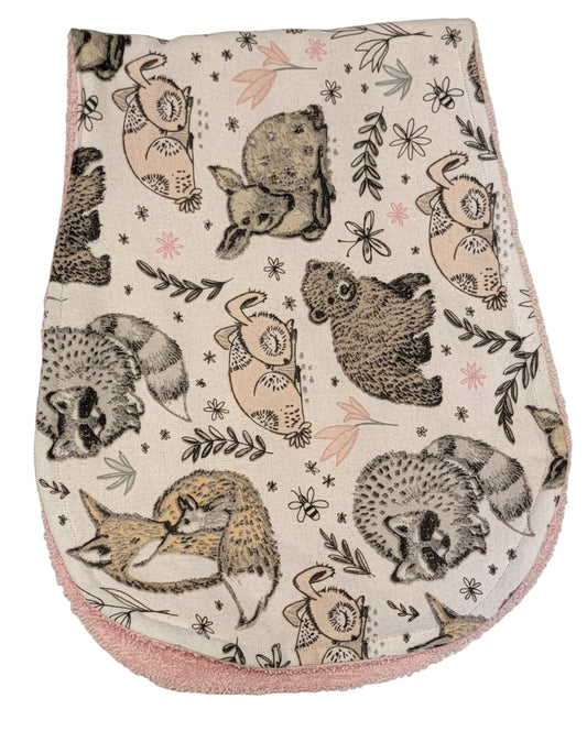 Fox with Pink Burpie